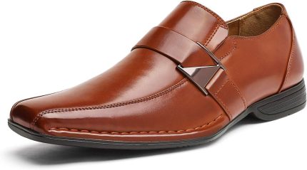 Men's  Leather Lined Dress Loafers Shoes